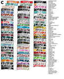 READ DESCRIPTION! Custom TV Show Flag Stickers (TV THURSDAY)