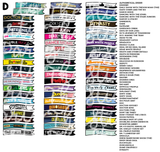 READ DESCRIPTION! Custom TV Show Flag Stickers (TV THURSDAY)