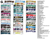 READ DESCRIPTION! Custom TV Show Flag Stickers (TV THURSDAY)