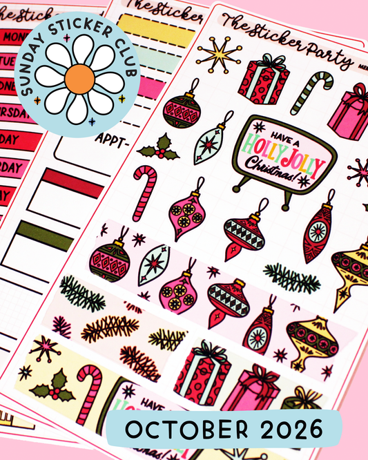 Sunday Sticker Club STICKERS ONLY