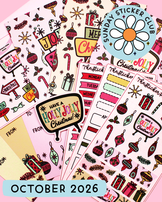 Sunday Sticker Club DELUXE