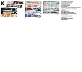 READ DESCRIPTION! Custom TV Show Flag Stickers (TV THURSDAY)