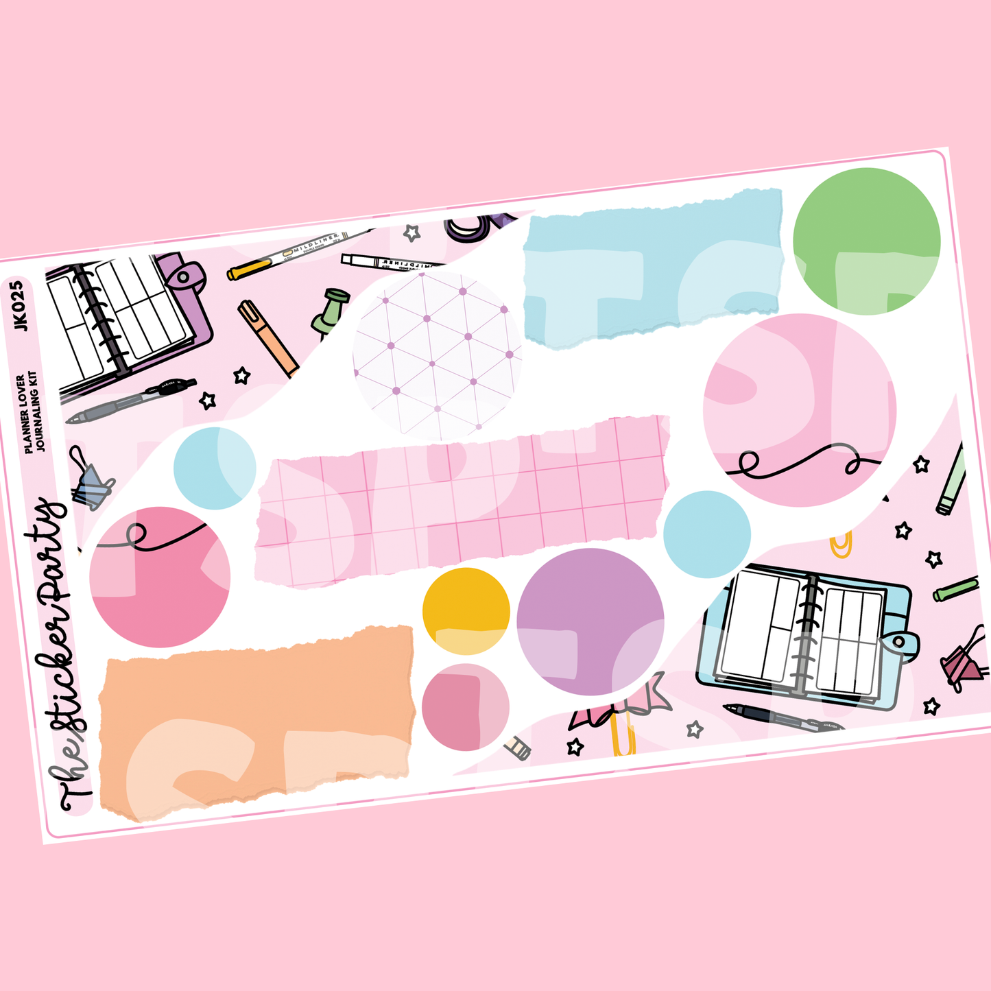 Planner Lover Journaling Sticker Kit