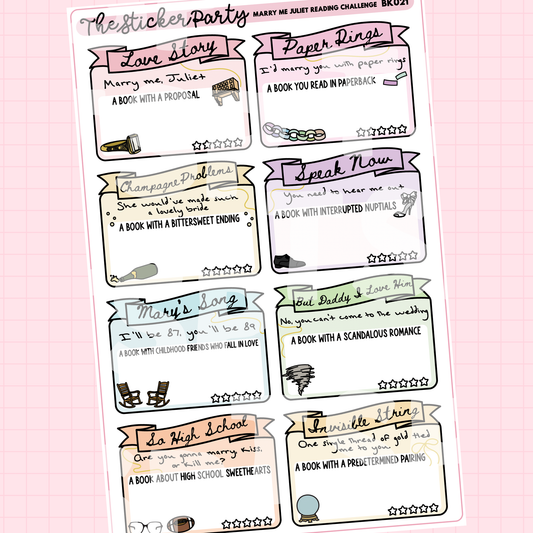2026 Taylor Swift Reading Challenge | Marry Me, Juliet Challenge