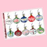 Christmas Movies Planner Stickers