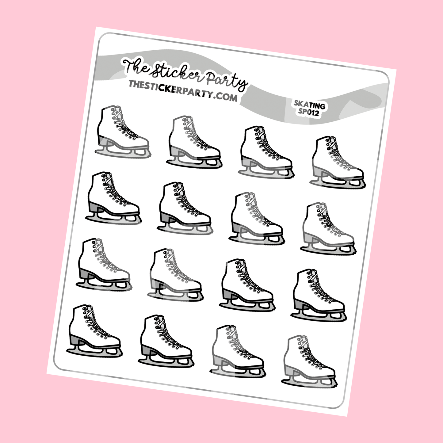 Skating Planner Stickers
