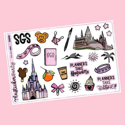 SGS 2024 DECO Sticker Sheet | Sugarygalshop Conference 2024 Orlando