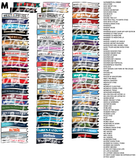 READ DESCRIPTION! Custom TV Show Flag Stickers (TV THURSDAY)