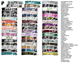 READ DESCRIPTION! Custom TV Show Flag Stickers (TV THURSDAY)