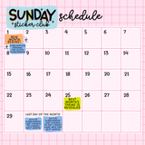 Sunday Sticker Club DELUXE