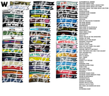 READ DESCRIPTION! Custom TV Show Flag Stickers (TV THURSDAY)