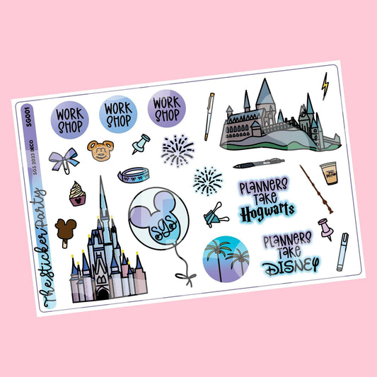 SGS 2023 Deco Sticker Sheet | Sugarygalshop Conference 2023 Orlando