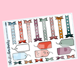 Christmas Village Checklist Planner Stickers