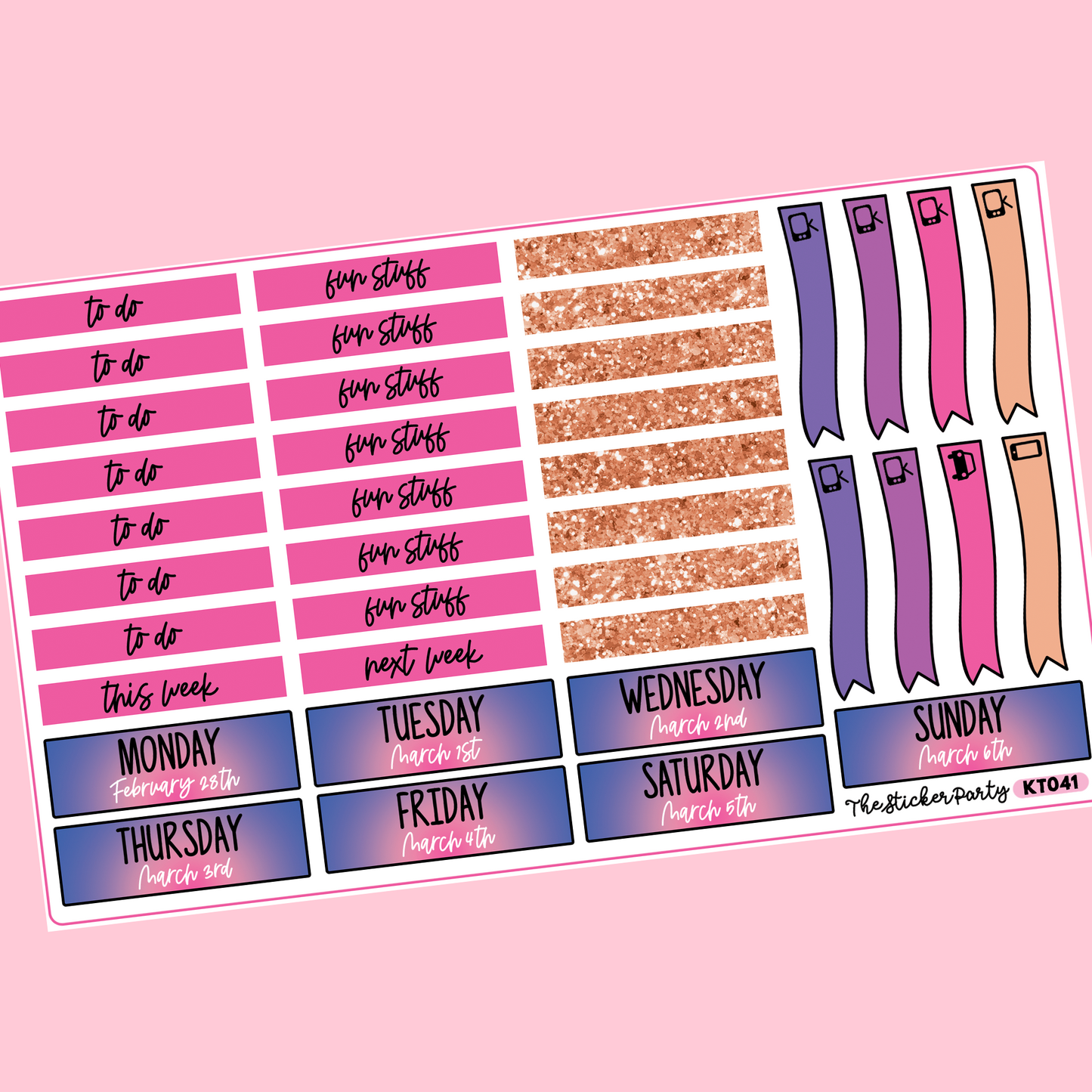 Go Wild 2022 B6 TN Mini Sticker Kit | Lights Planner Action Collab | Go Wild 2022 Planaheim GW 2022