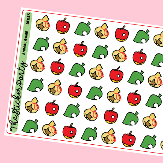 Animal Gathering Planner Stickers