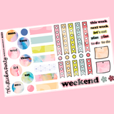 Watercolour Journaling Sticker Kit
