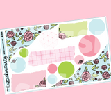 Roses Journaling Sticker Kit