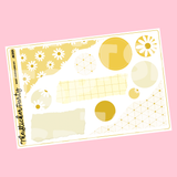 Daisy Journaling Sticker Kit