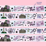 Go Wild 2023 Silver Foiled Washi Tape | Go Wild 2023 Washington D.C.
