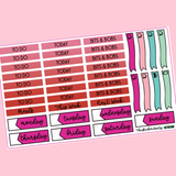 Retro Christmas Kit in Standard Vertical Sizing