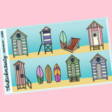 Beach Hut Kit in Standard Vertical Sizing