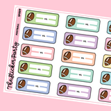 Football Planner Stickers