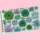 Succulent Weekly Kit in Standard Vertical Sizing