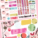 Candy Christmas Journaling Sticker Kit