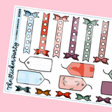 Christmas Village Checklist Planner Stickers