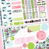 Roses Journaling Sticker Kit