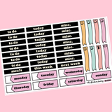 Pastel Daisy Kit in Standard Vertical Sizing