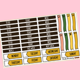 Autumn Sunflower Kit in Standard Vertical Sizing