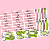 Pink Peony Kit in Standard Vertical Sizing