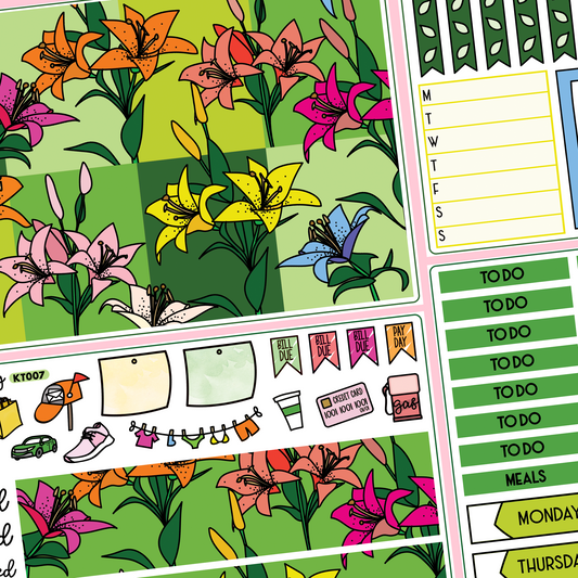 Tiger Lily Kit in Standard Vertical Sizing