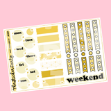 Daisy Journaling Sticker Kit