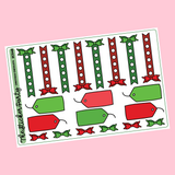 Christmas Checklist Planner Stickers Christmas Functional