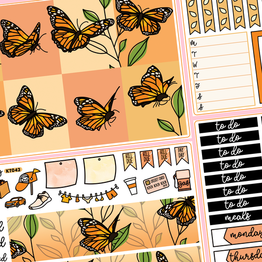 Monarch Butterfly Kit in Standard Vertical Sizing