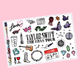 The Era Tour Deco Planner Stickers
