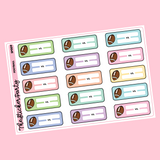 Football Planner Stickers