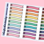 Podcast Flag Planner Stickers Podcast Planner Stickers