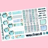 Koi Fish Journaling Sticker Kit