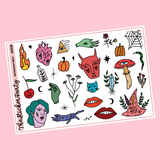 Witchcraft Planner Stickers