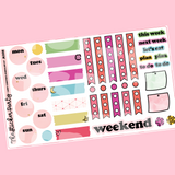 Candy Christmas Journaling Sticker Kit