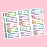 Baseball Planner Stickers