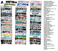 READ DESCRIPTION! Custom TV Show Flag Stickers (TV THURSDAY)