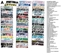 READ DESCRIPTION! Custom TV Show Flag Stickers (TV THURSDAY)