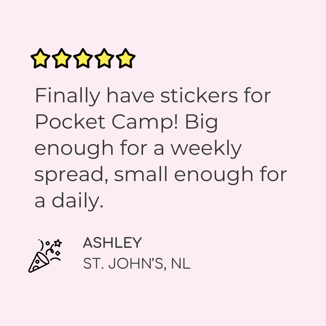 Animal Gathering Planner Stickers