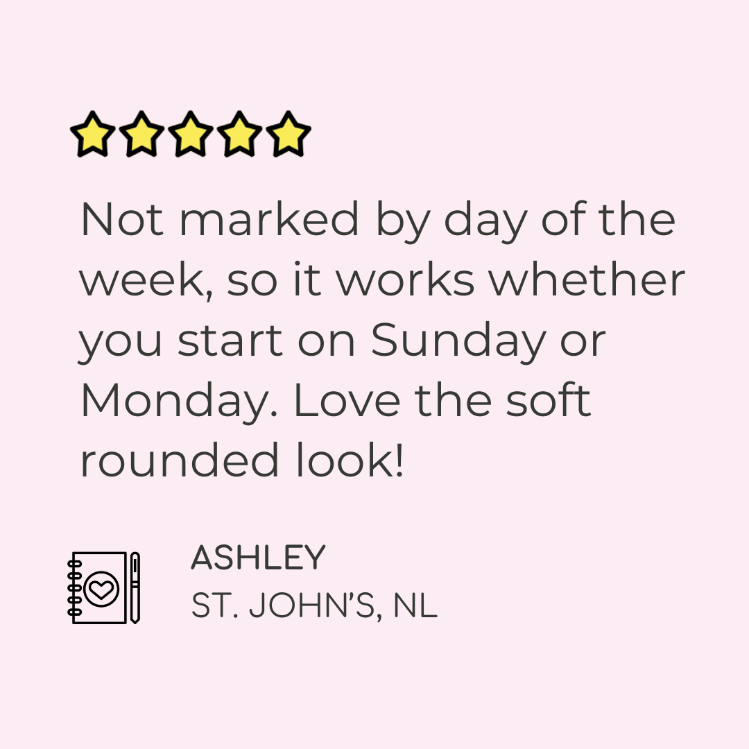 Daily Habit Tracker Planner Stickers