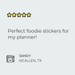 D*orDash Planner Stickers