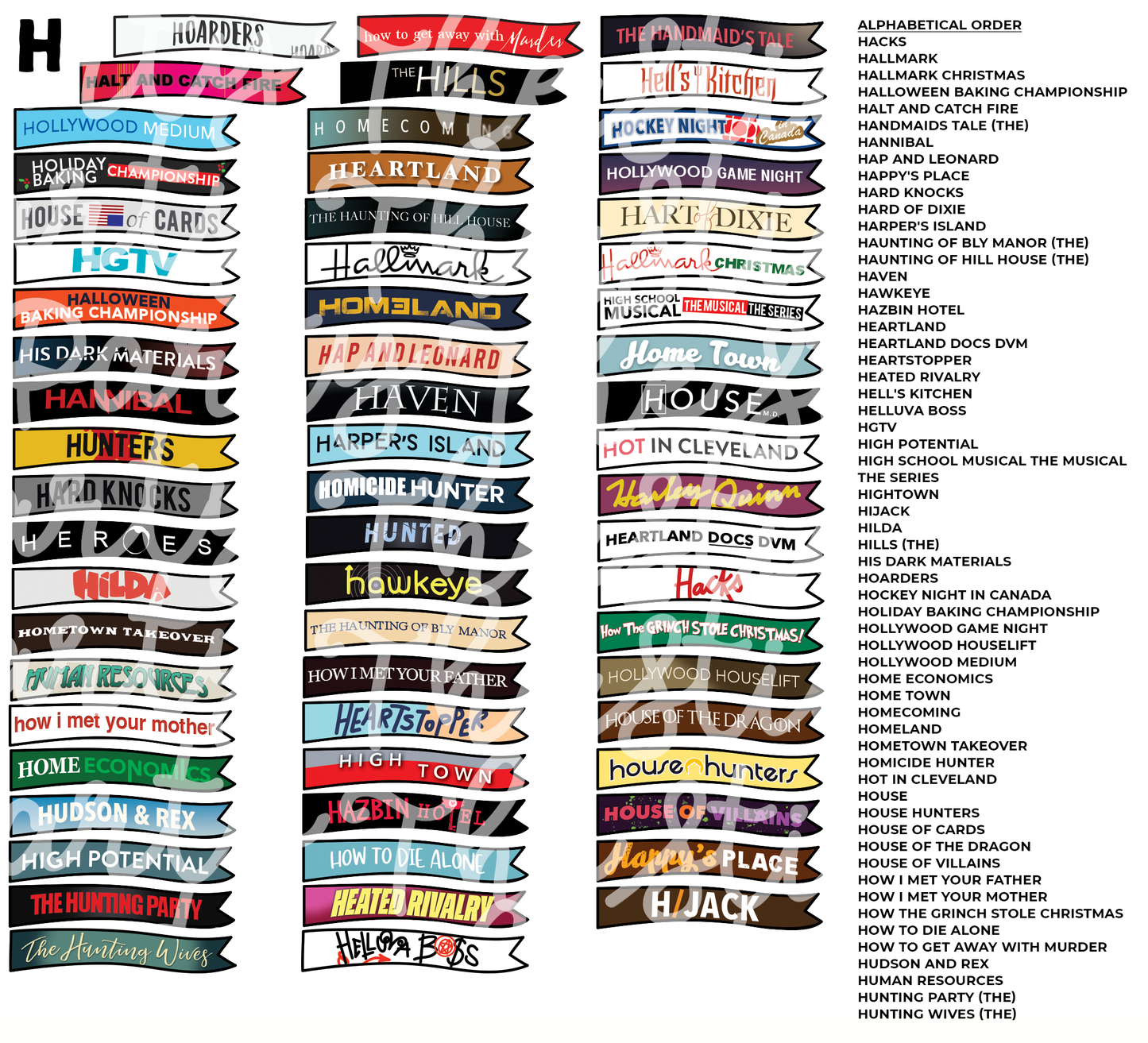 TV THURSDAY | Custom TV Show Flag Stickers (READ DESCRIPTION!)